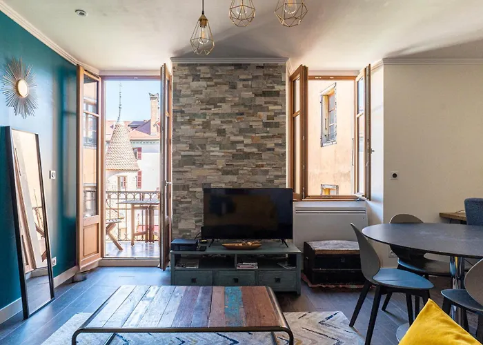 L\'Anneciano - Balcon - Chambre - Vue